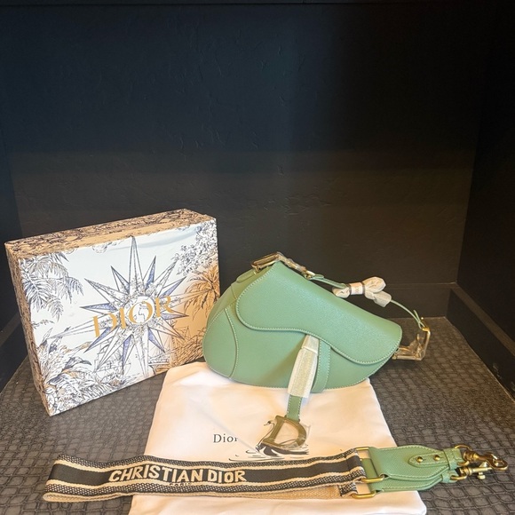 NWNT light Green Saddle Bag shoulder bag& crossbody bag